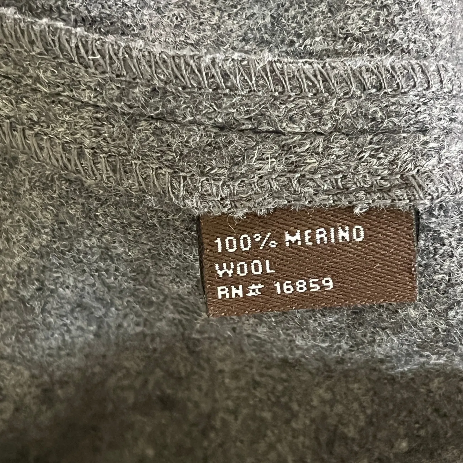 J. McLaughlin  Merino Wool Snap Button Short Jacket Women Gray Size Medium - Image 4