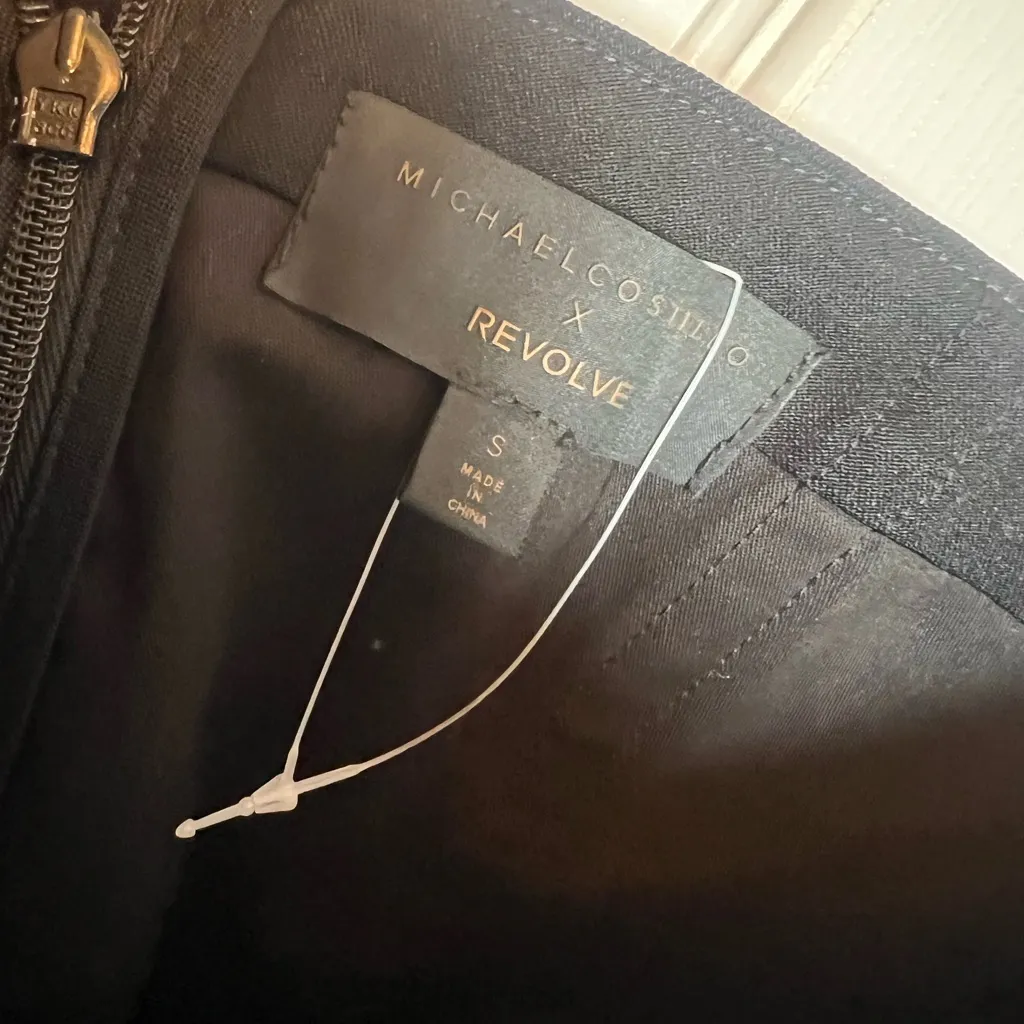 Michael Costello x REVOLVE Billie Gown in Black - Image 10