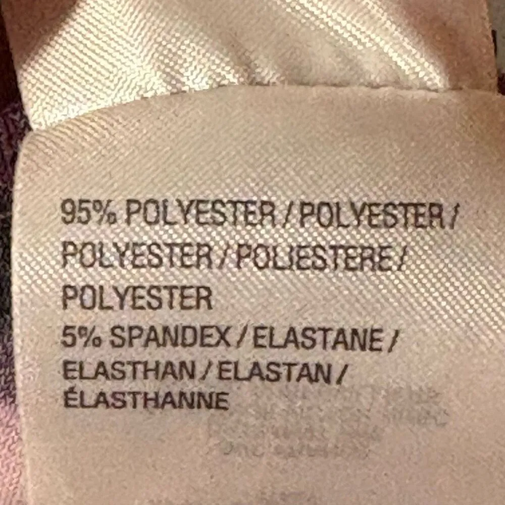 Bob Mackie wearable art sleeveless zebra print purple maxi dress size‎ XS - Image 6