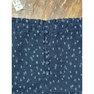 NWT Madewell Lucie Smocked Floral Tank size MEDIUM - Image 4