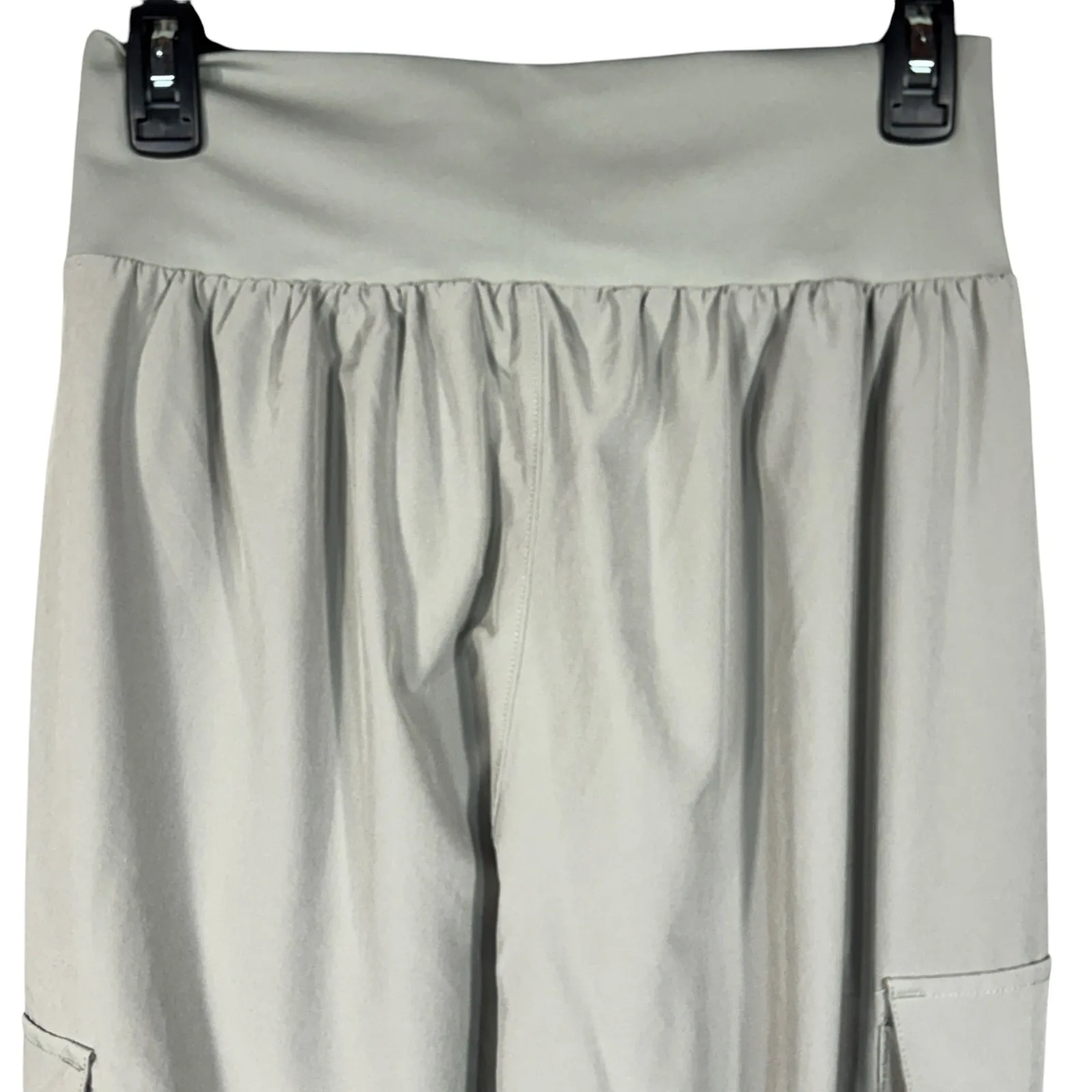 Gottex Medium Woven Cargo Pocket Joggers Lightweight Elastic Waist Quick-Dry - Image 5