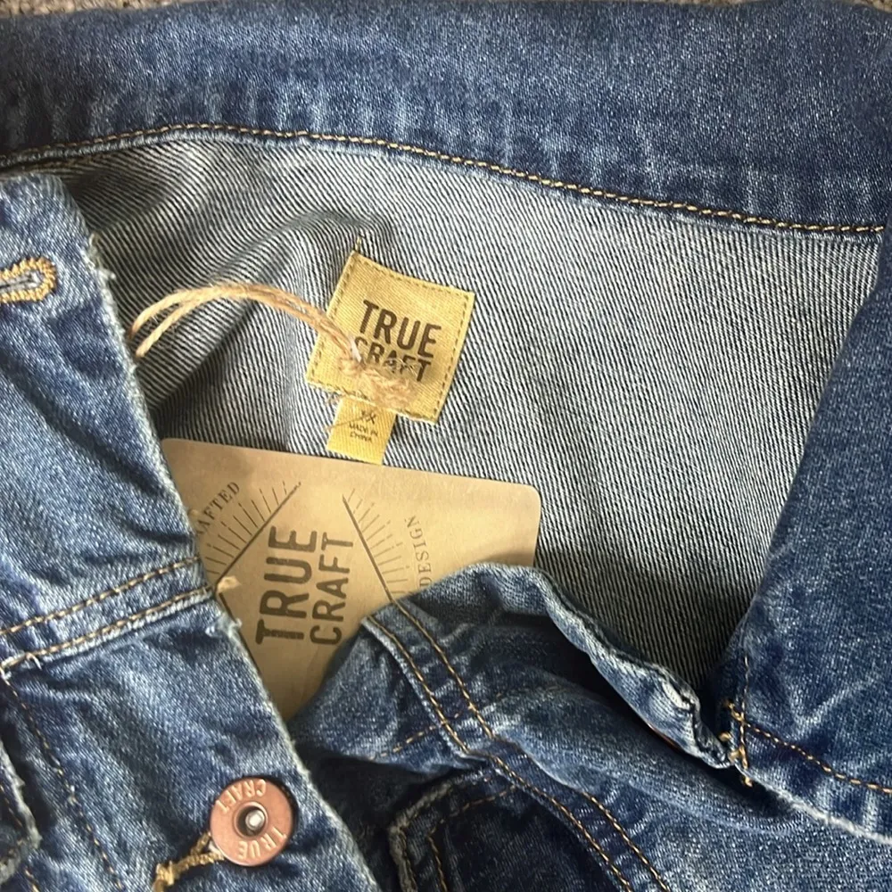 Jean Jacket NWT Size 1X - Image 4