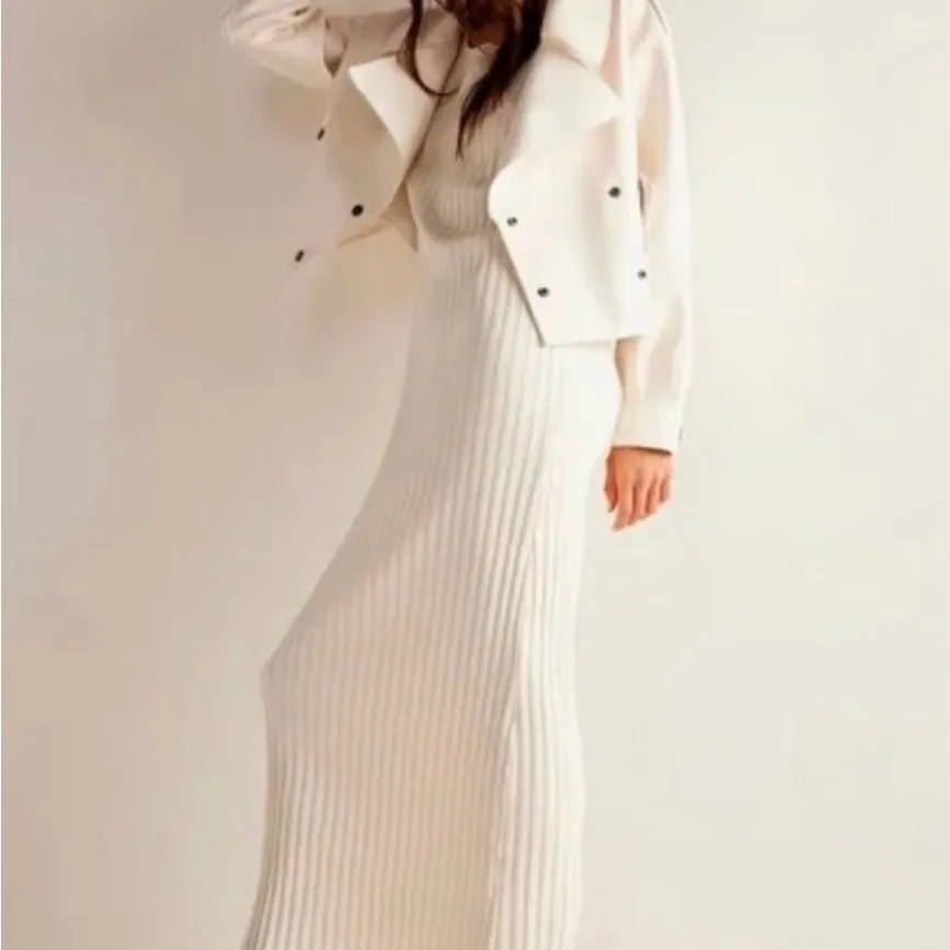We The Free Cream Trench Coat - Image 4