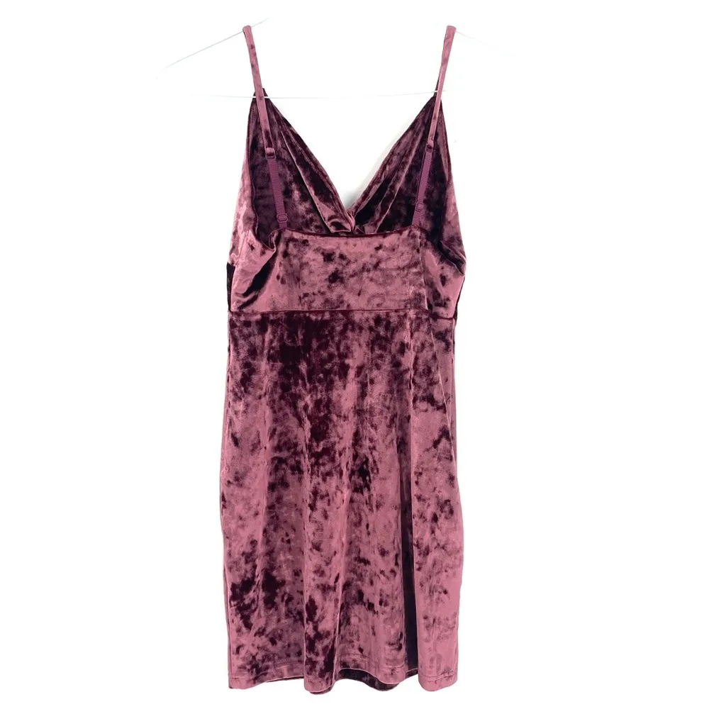 Free People Come Together Velvet Tank Mini Dress - Image 8