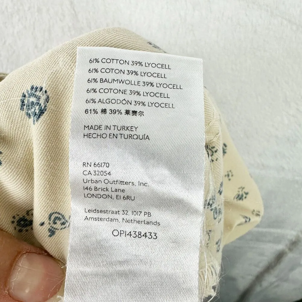 Anthropologie Pilcro The Annie Wide Leg Jeans Size 20W NWT Natural Khaki - Image 13