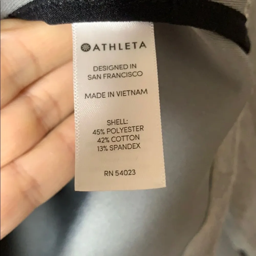 Athleta Grey Active Hoodie‎ Full Zip Size S - Image 7