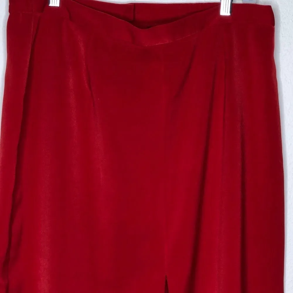 Vintage MetroStyle‎ Skirt Set Red Size 16 - Image 16