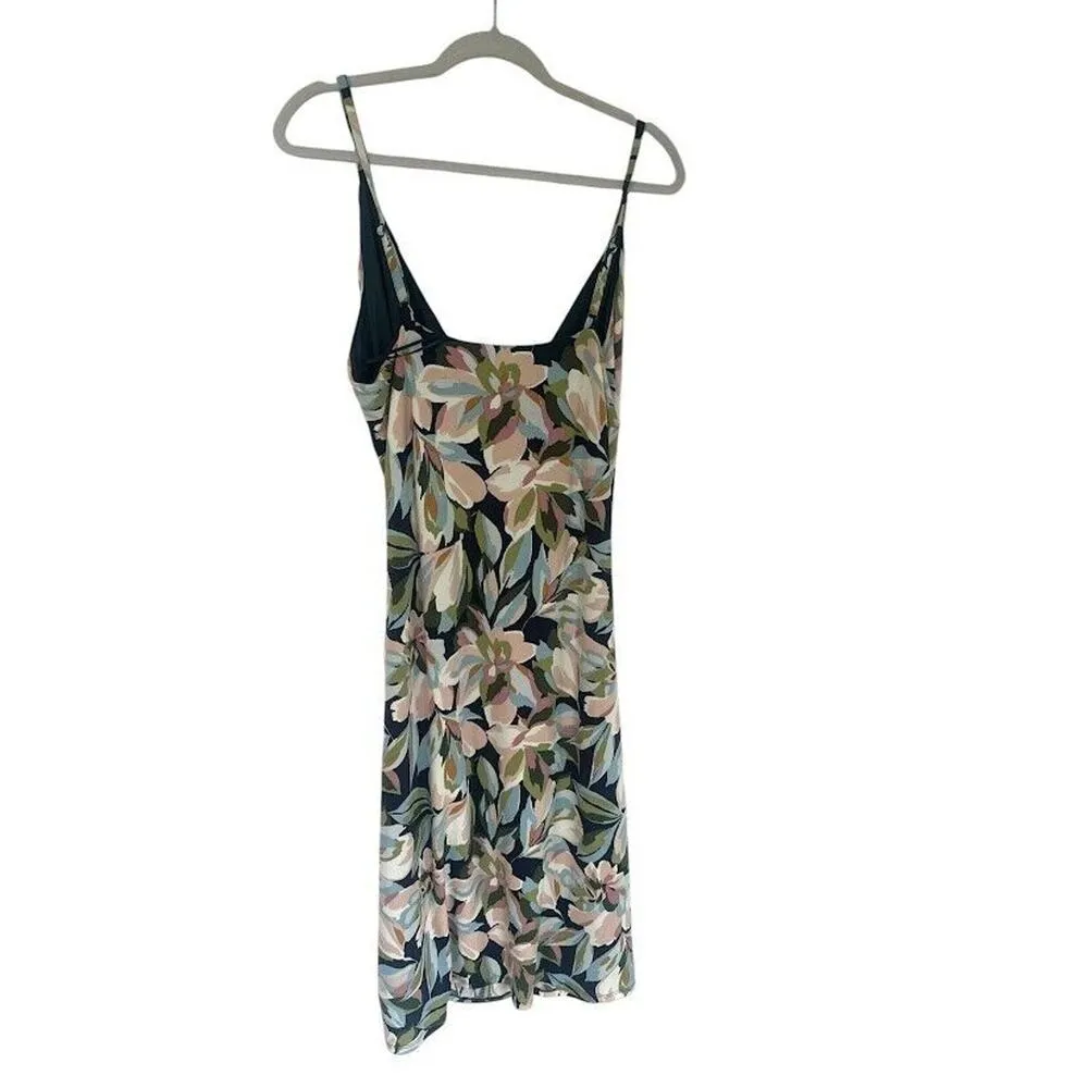 Joie Floral Midi Dress Sundress Size XL Floral Tropical Resort Travel Beach - Image 3