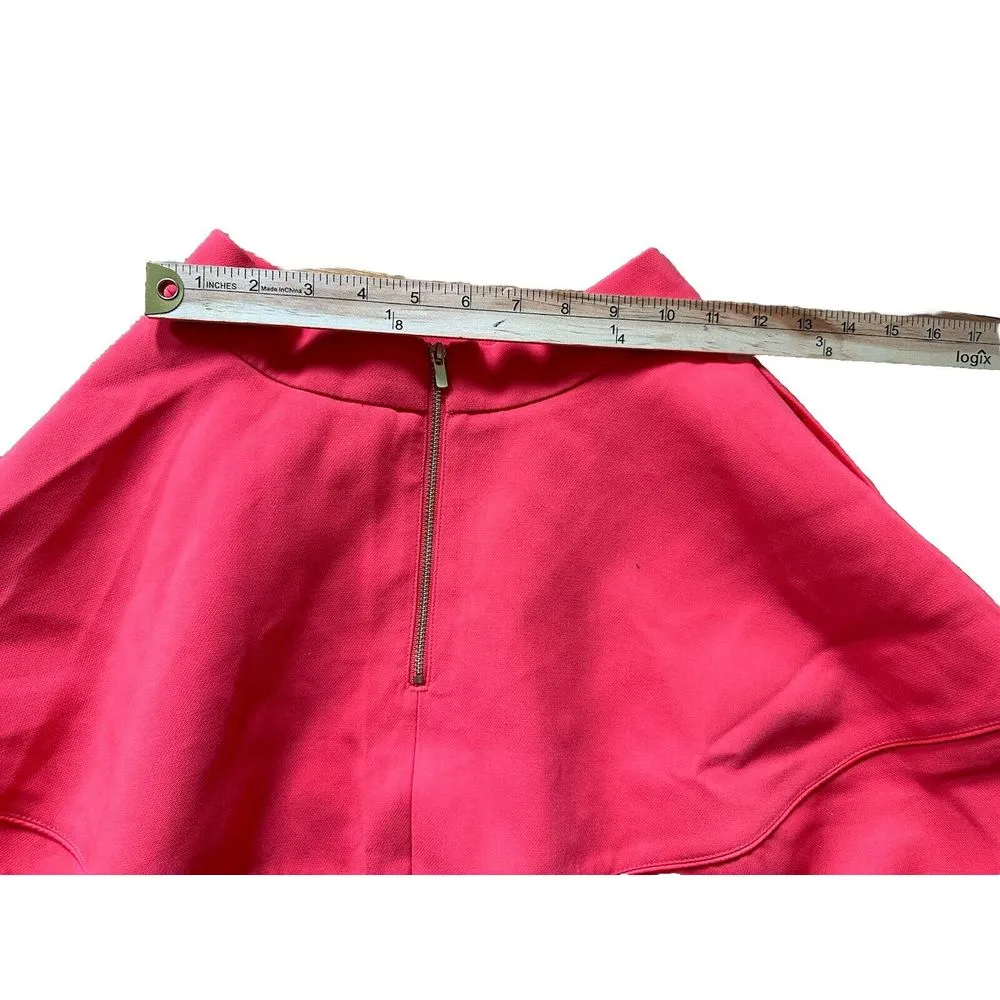 H&M‎ Pink Satin Style Skirt Size US 4Party Christmas Occasion - Image 5