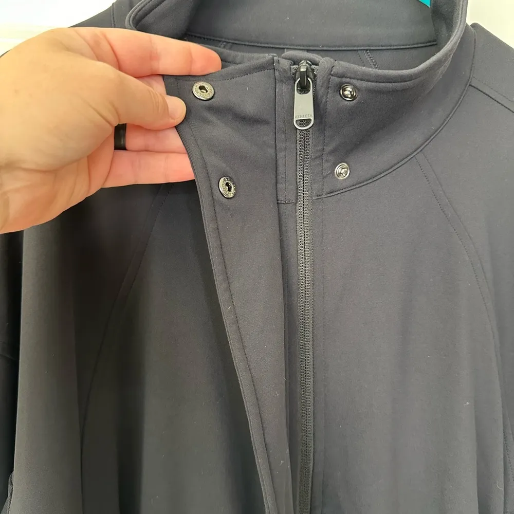 Venice Black Bomber Jacket Size XL - Image 3