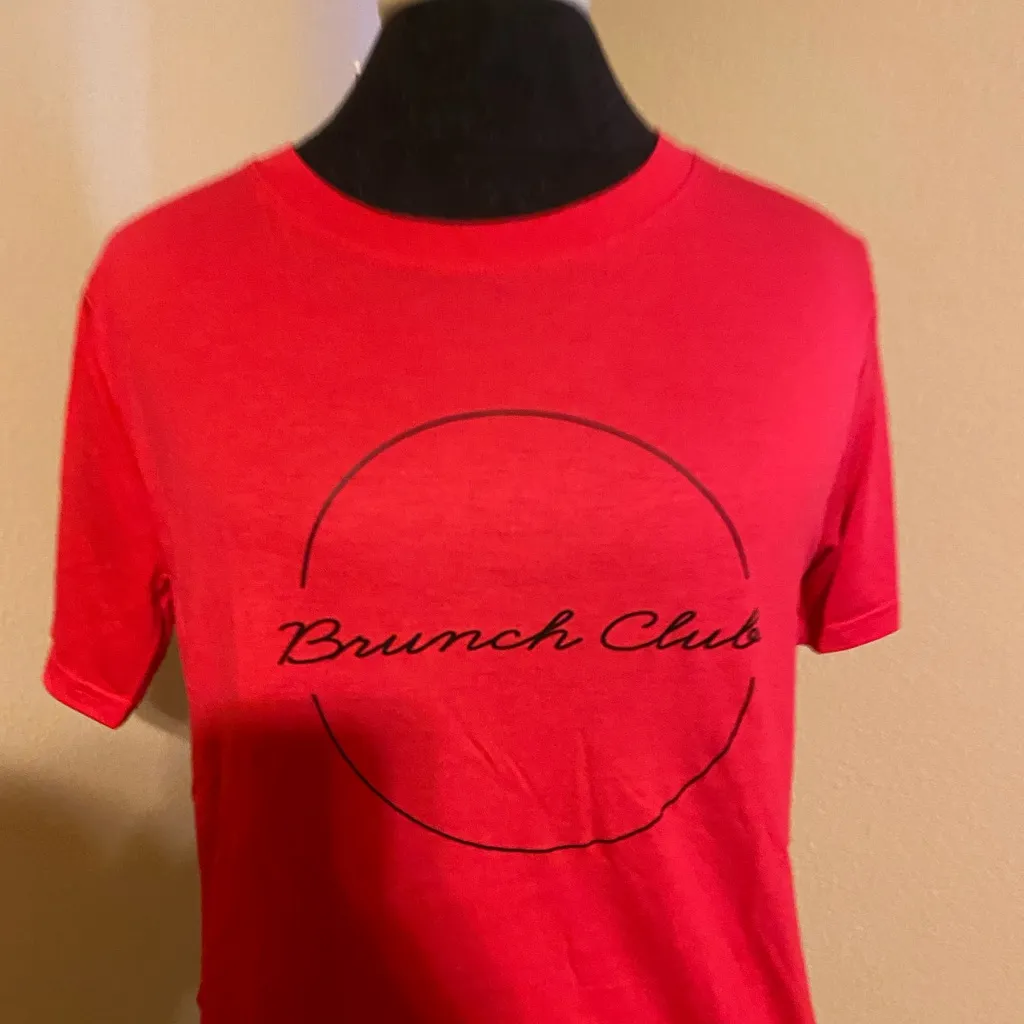 Whistles brunch club tee shirt 💜 Pink Size XS - Image 2