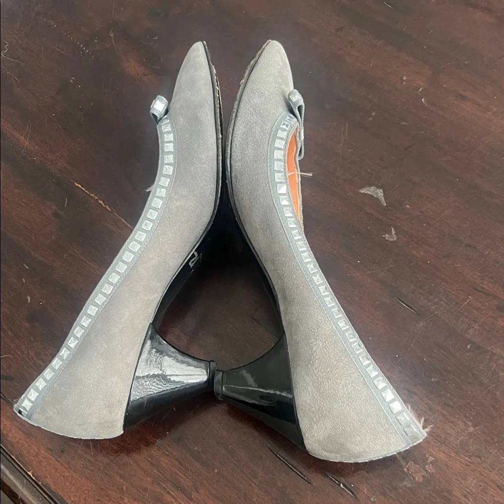 Marc Jacobs Pumps sliver suede - Image 4