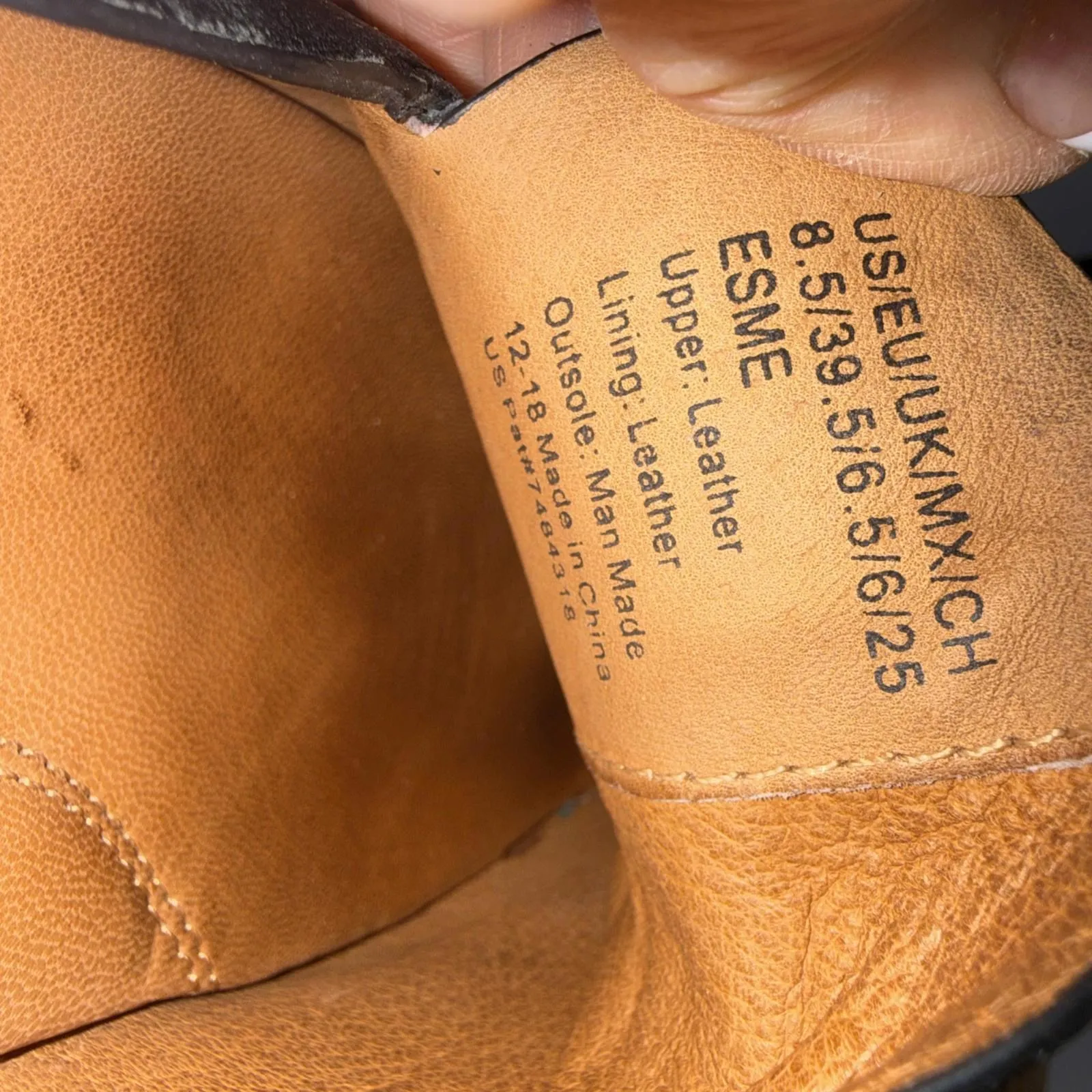 Gentle Souls Old Money Everett Slip On Minimalist Black Leather Mule Loafer 8.5M - Image 3