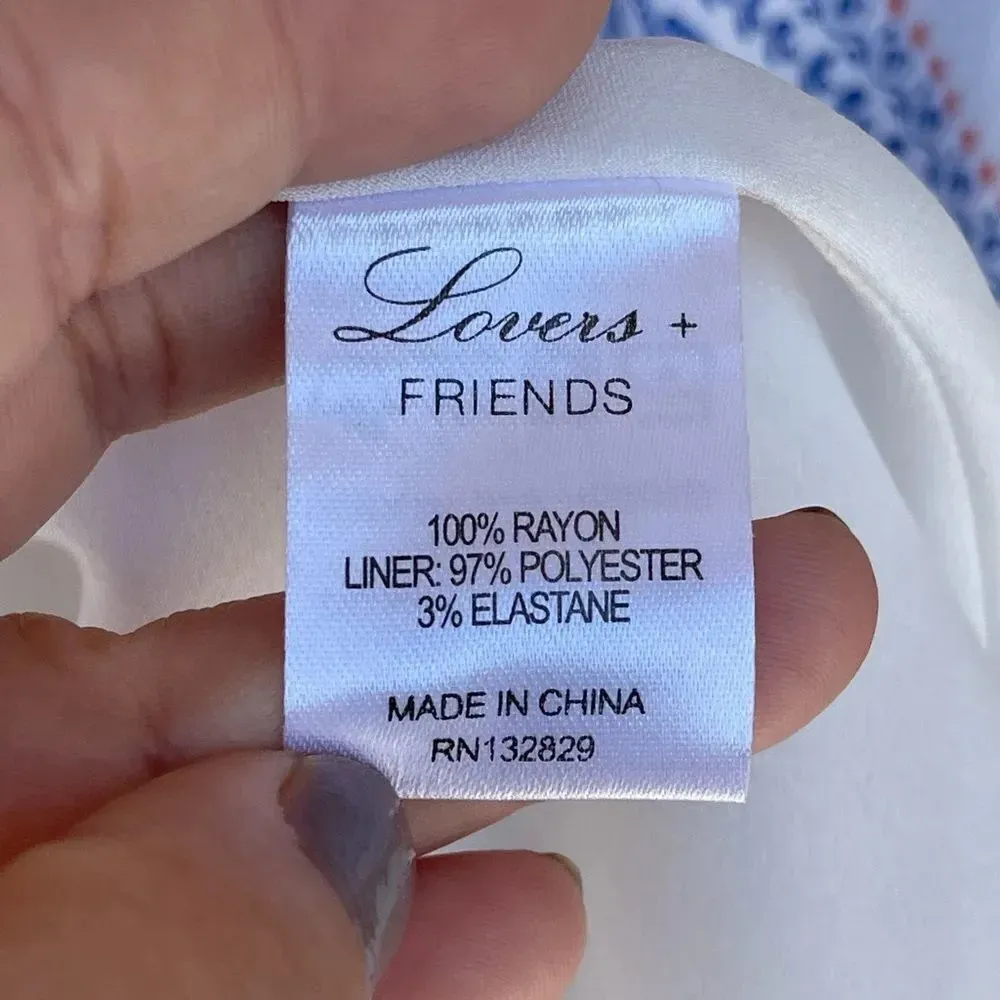 Lovers + Friends Cassidy Dress in Bella Scarf XS - Image 8