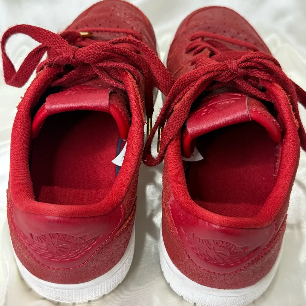 Nike Air Jordan 1 Retro Low NS Sneakers Gym Red Womens Size 6 Streetwear Sporty - Image 13