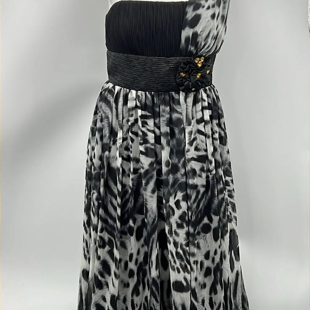 Aspeed XL formal prom wedding cocktail one shoulder dress - Image 3