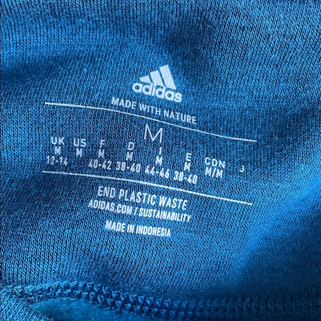 Adidas Teal Sweatshirt - Image 7