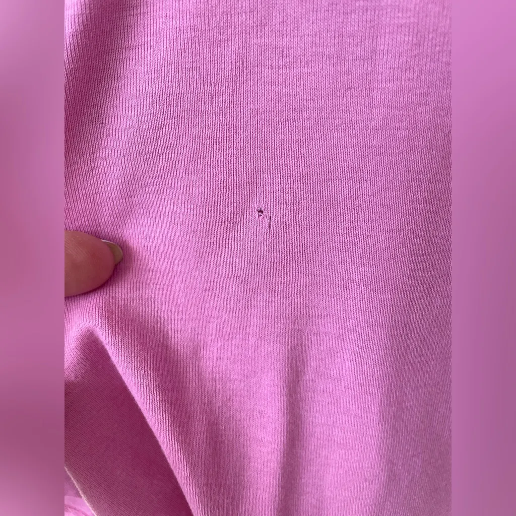 Lauren Ralph Lauren women's cotton henley casual button top shirt; size L - Image 7