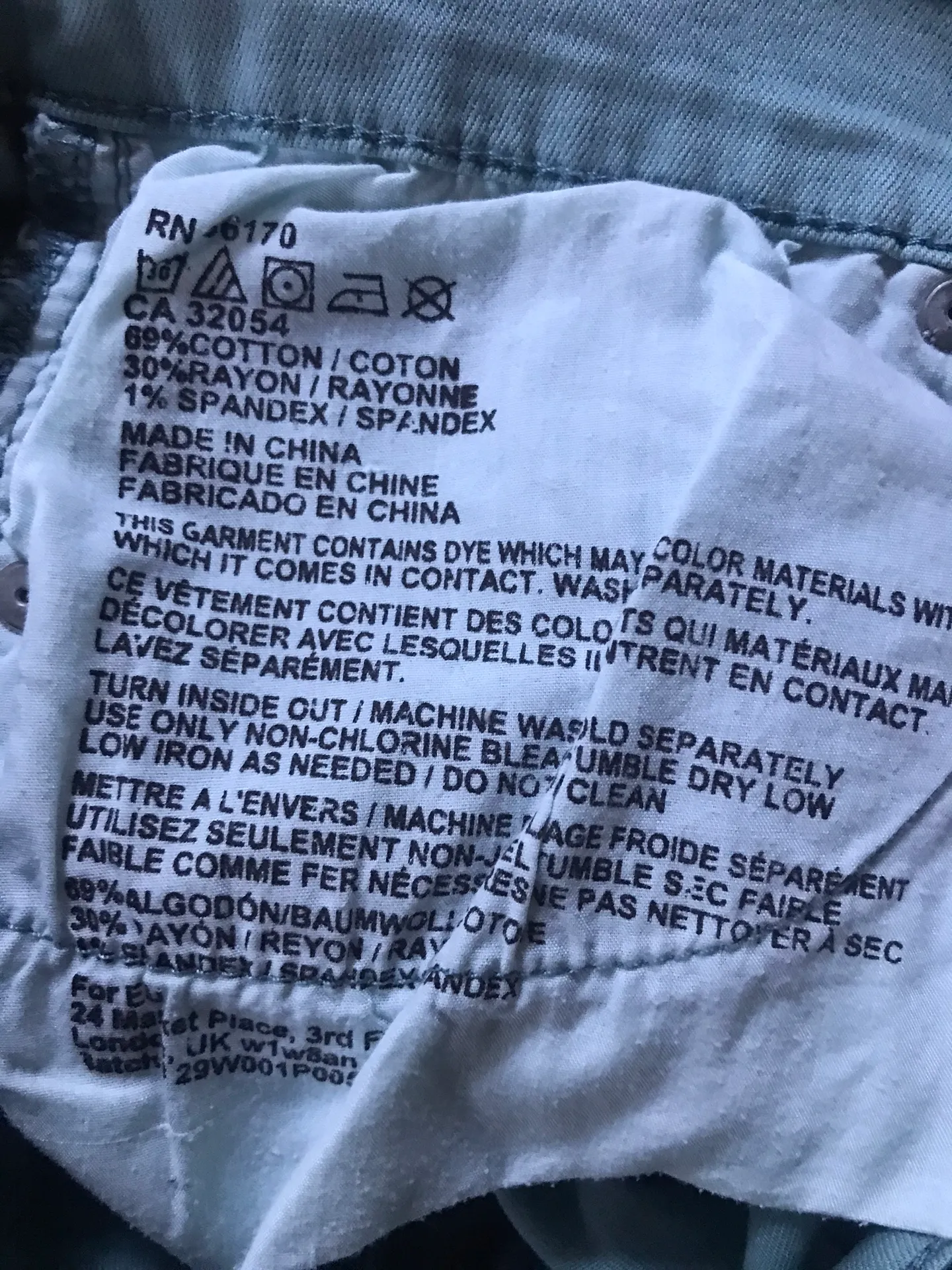 High Rise Distressed Cigarette Ankle Jeans - Image 5