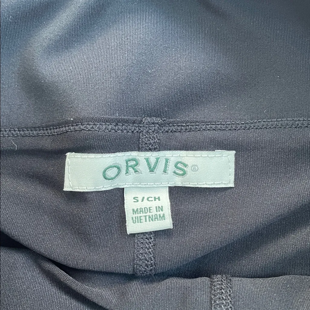 ORVIS Active Tennis Skort Preppy Mini Skirt Built-in Shorts in Black Size S - Image 10