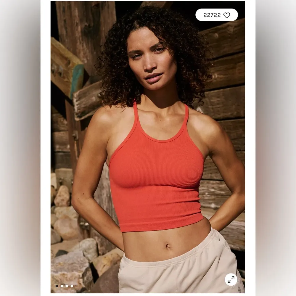 Happiness Runs Long Crop Tank XS/S - Image 3