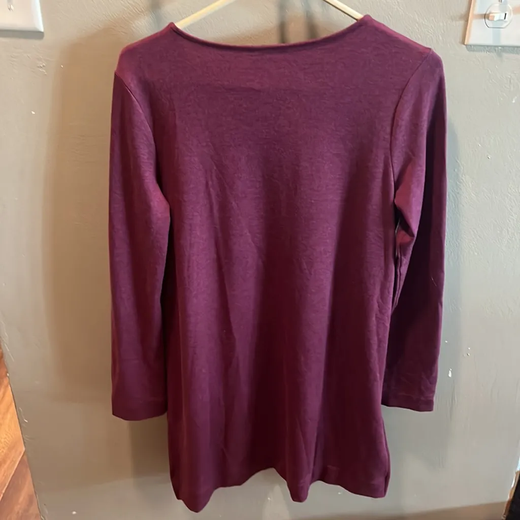 Women’s size‎ small Pure Jill tunic length sweater Red - Image 3