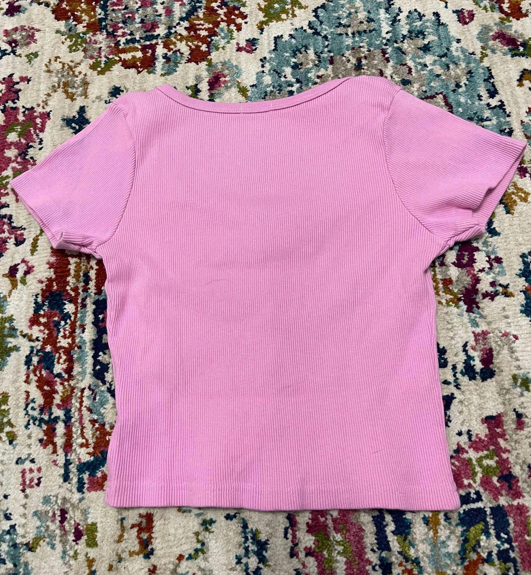 Baby Pink Crop Top - Image 2