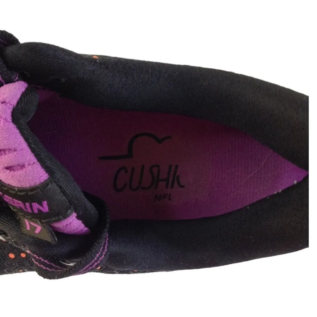 Brooks Sneaker Womens 5.5 Glycerin Black Purple Running Shoes Lace Up Low‎ Top - Image 8