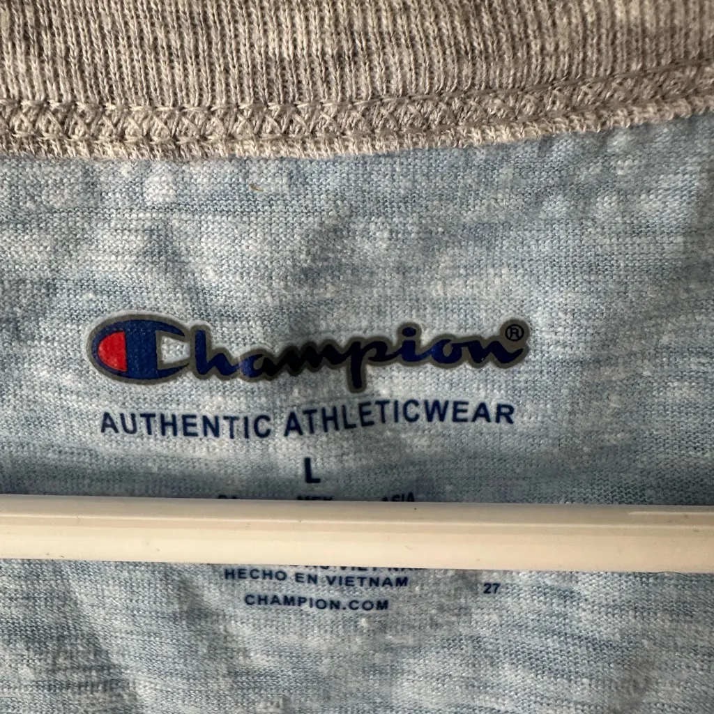 Champion Blue and Gray Tank Top - Image 2