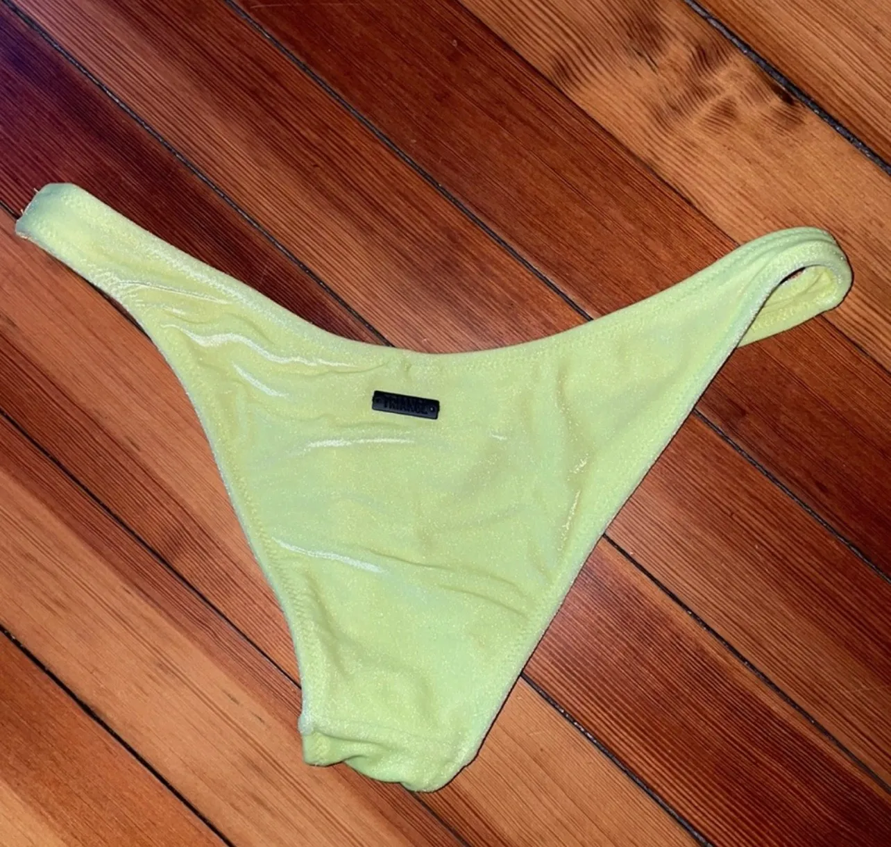 Triangl Neon Yellow  Bikini Set - Image 2