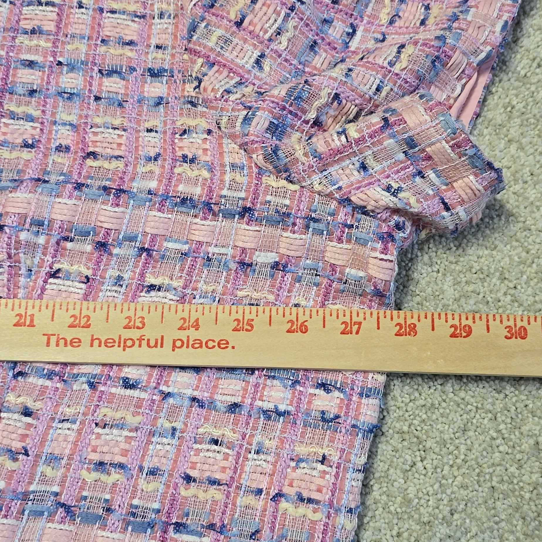 Ivy City Co Eloise‎ Pink Tweed Dress sz 4X NWT Office Business - Image 9