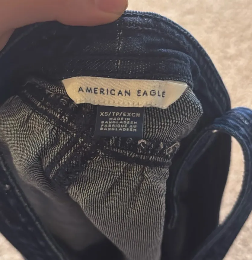 American Eagle Outfitters Denim Babydoll Top - Image 4