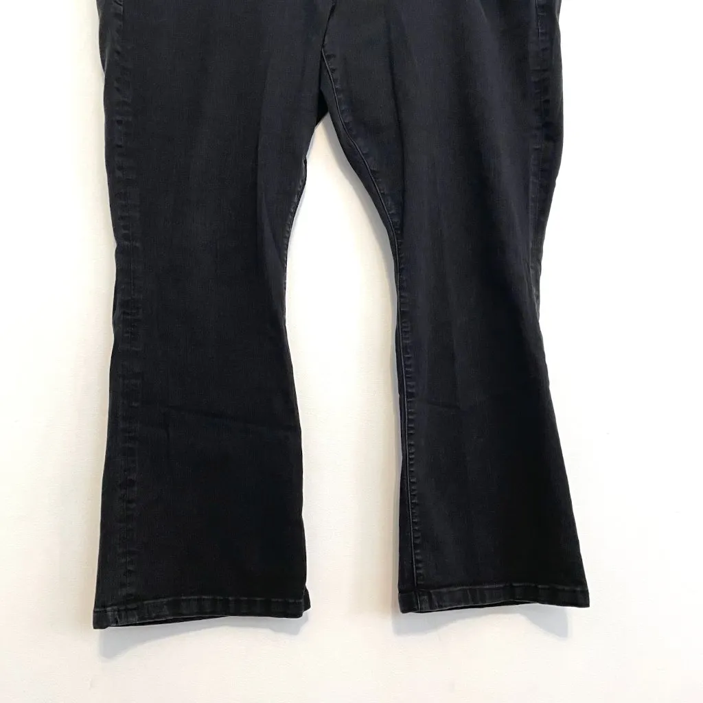 TORRID Plus Size Slim Boot Jean Vintage Stretch Black Mid Rise Bootcut Jeans 18 - Image 7