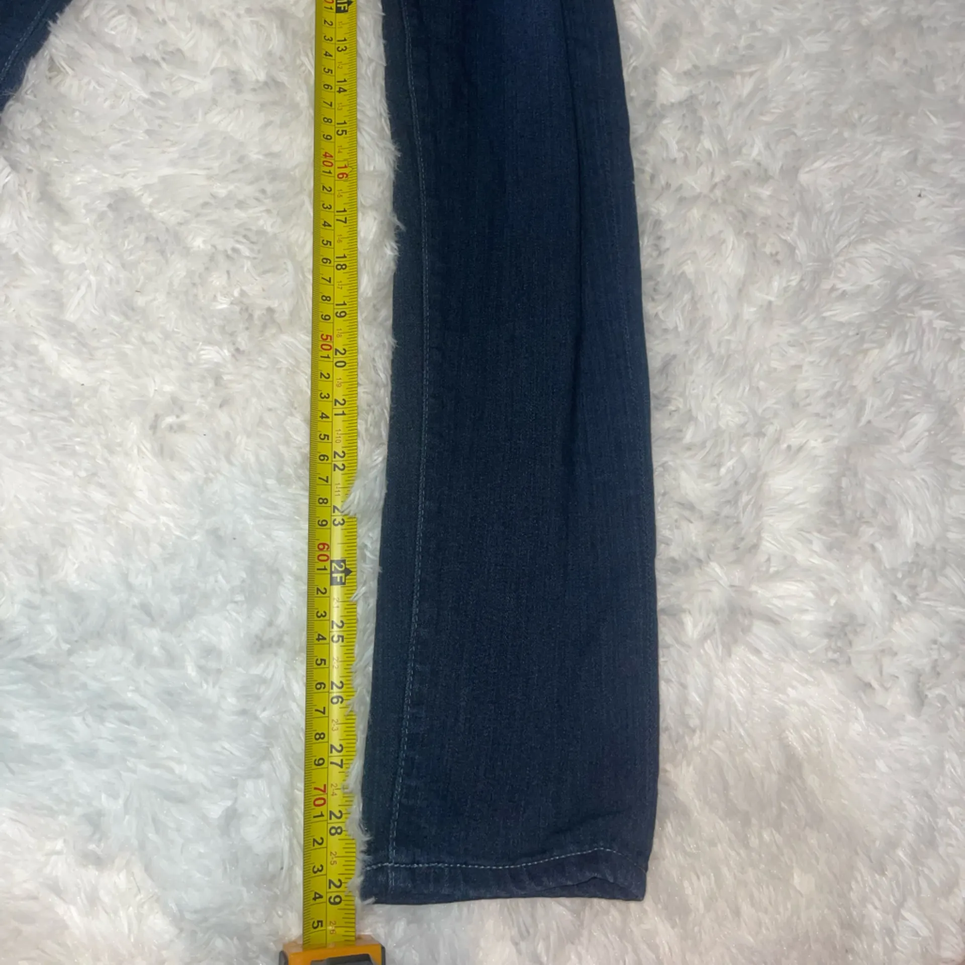Adriano Goldschmied Farrah skinny high rise blue denim jeans size 28 - Image 4