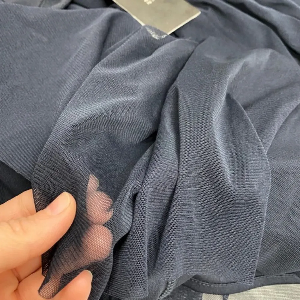 ZARA tulle midi dress blue dress - Image 8