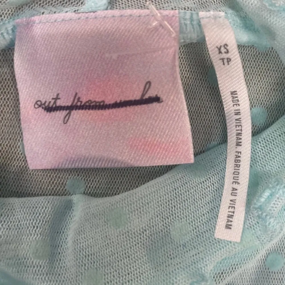 Urban Outfitters Out From Under Luna Sheer Lace Mock Neck Top. Size XS - Image 7