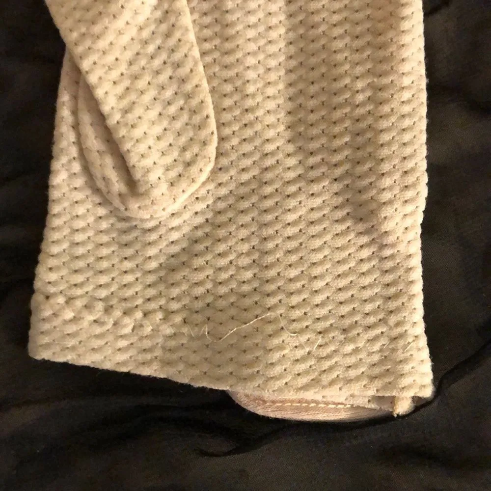 Vintage Off White Knit Ladies/Girls Gloves Small - Image 11