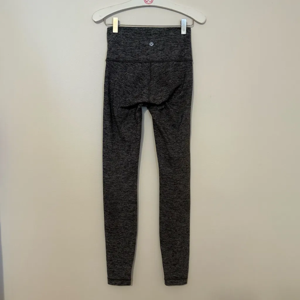 Lululemon Wunder Train High Rise Tights in Heather Gray - Image 3