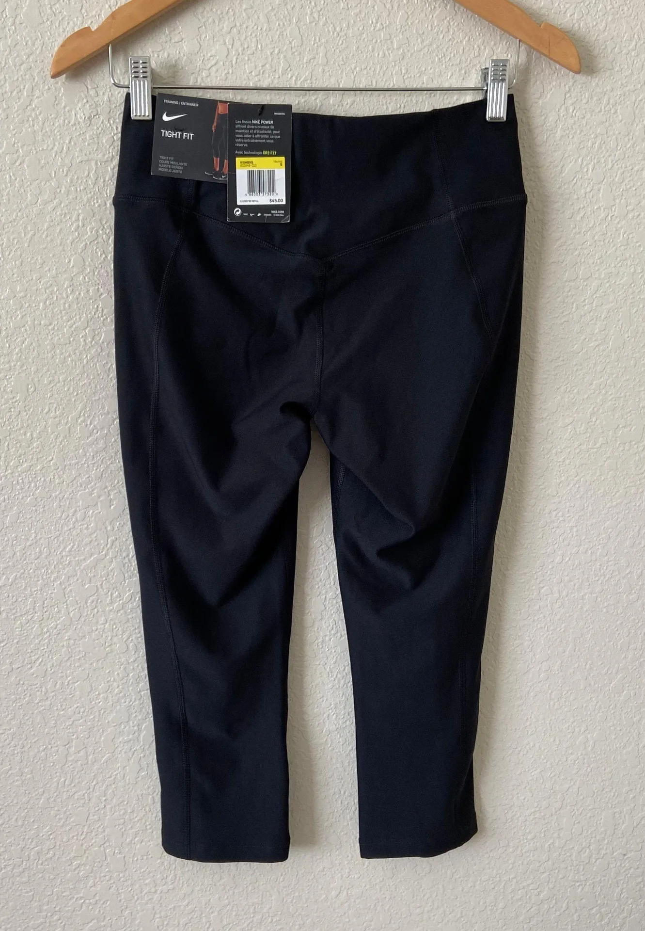 Dri-Fit Tight Fit Training Capris Small New - Image 5