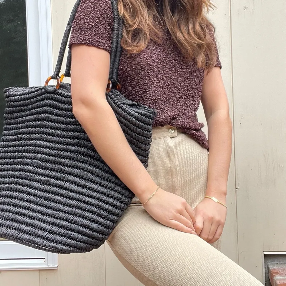 Topshop woven tote back 🤎 - Image 4