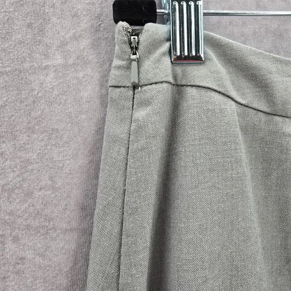 Metro‎ Style Gray Midi Flare Western Boho Indie Y2k Skirt Plus 14 - Image 6