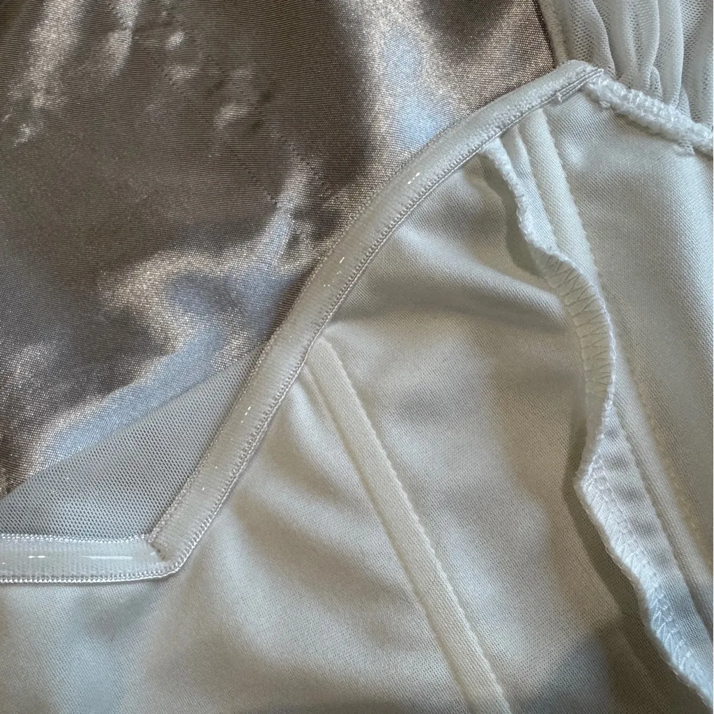 SHEIN White Corset Crop Top - Image 6