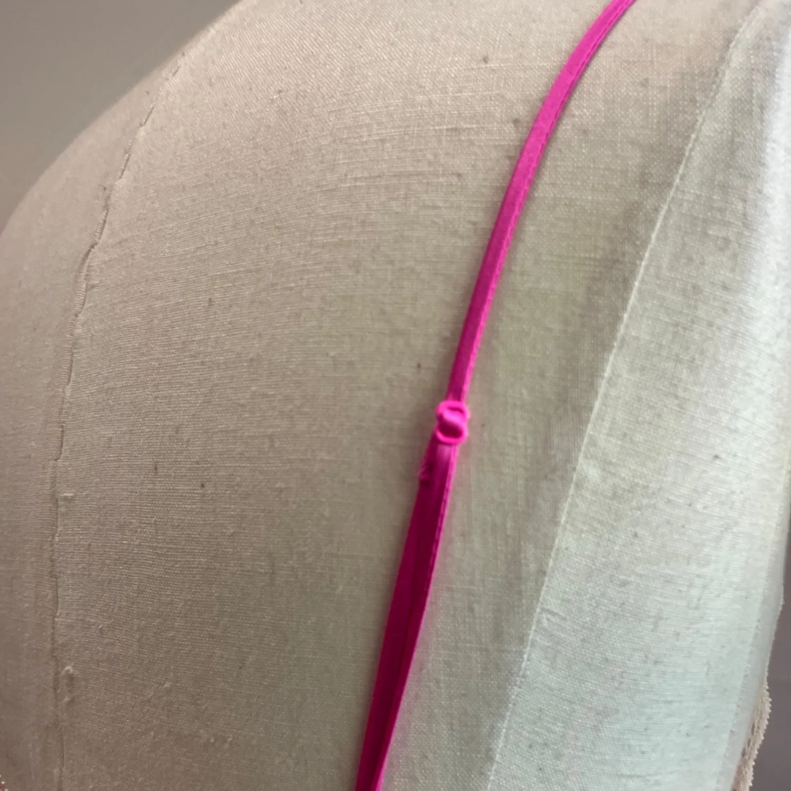 Y2K Victoria Secret Pink Satin Lingerie Tank Top Size Large - Image 7