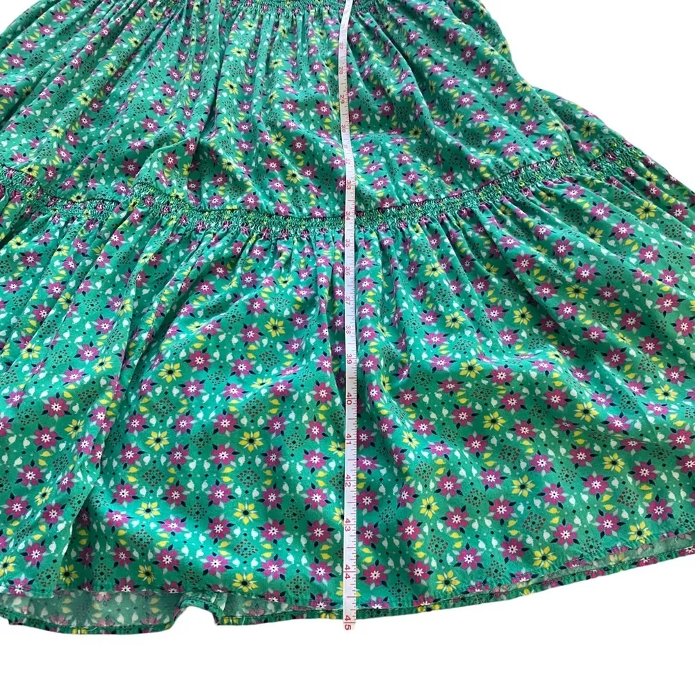Matilda‎ Jane Age of Aquarius Size XS Prairie Dress Turquoise Colorful Floral - Image 14