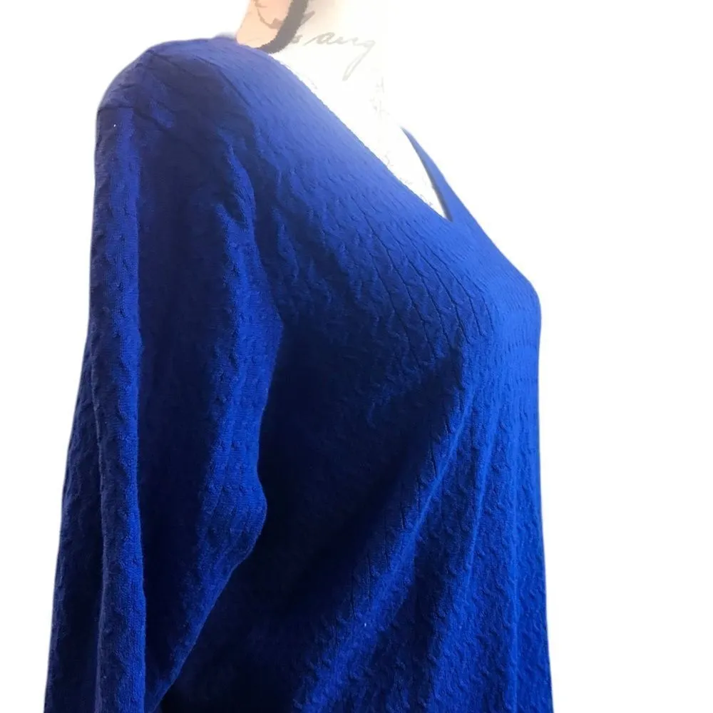 Laura Scott  blue sweater 24/26 - Image 5