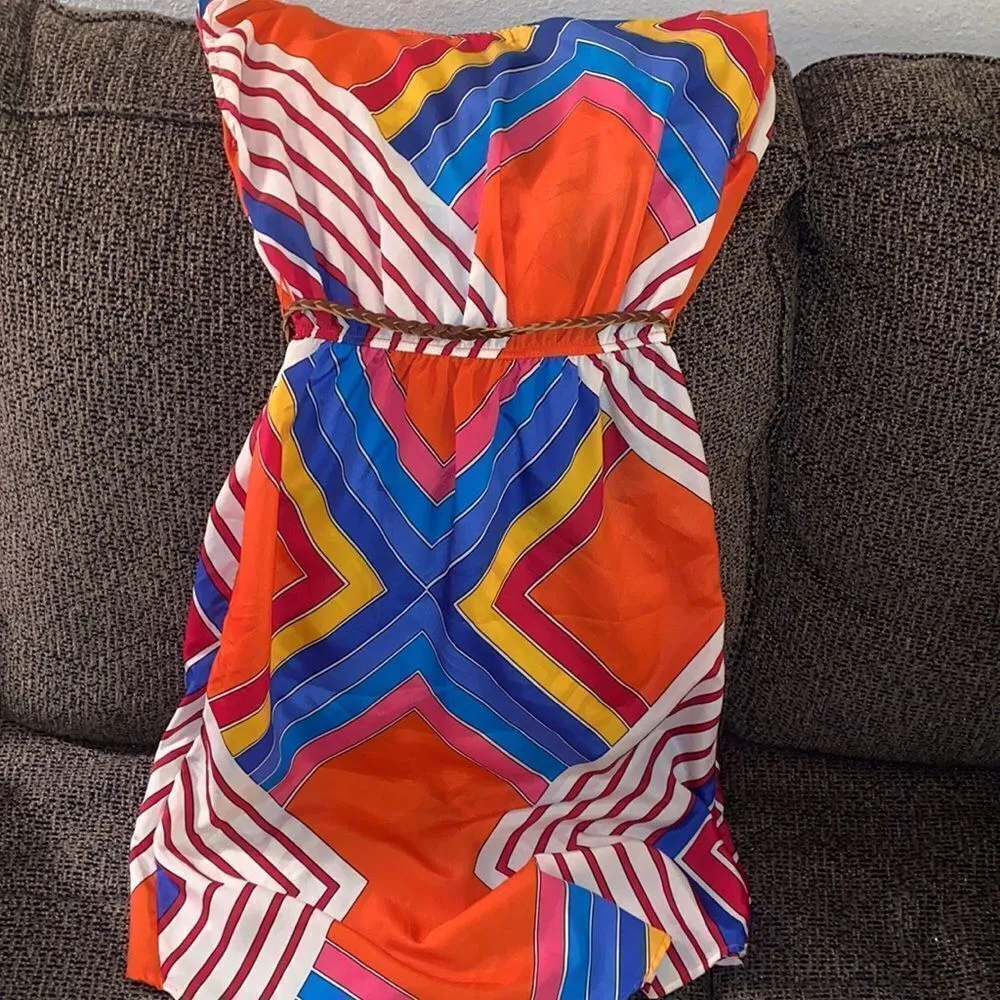 ✨HP✨Striped High Low Dress✨ - Image 4