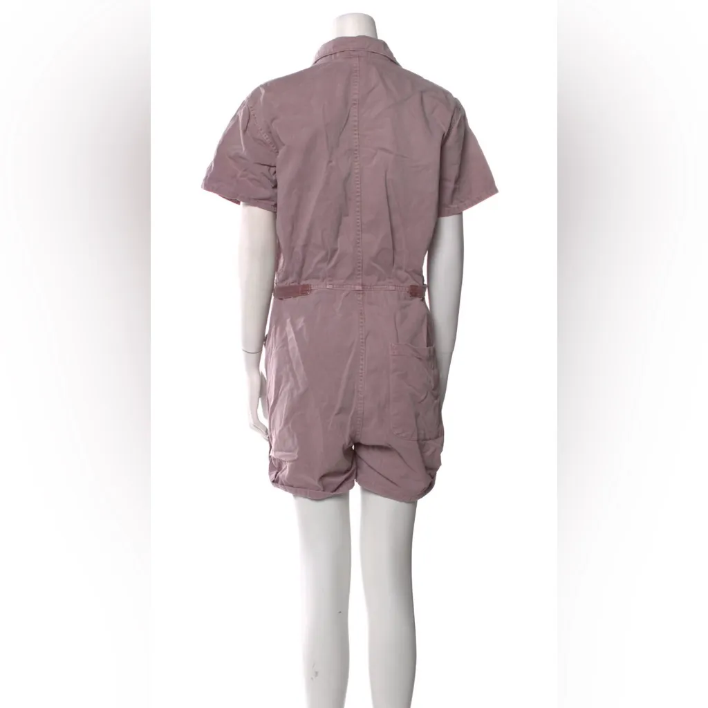 Pistola Parker Short Sleeve Romper Sz M Lilac Dust Mauve $168 Flattering Boho - Image 2