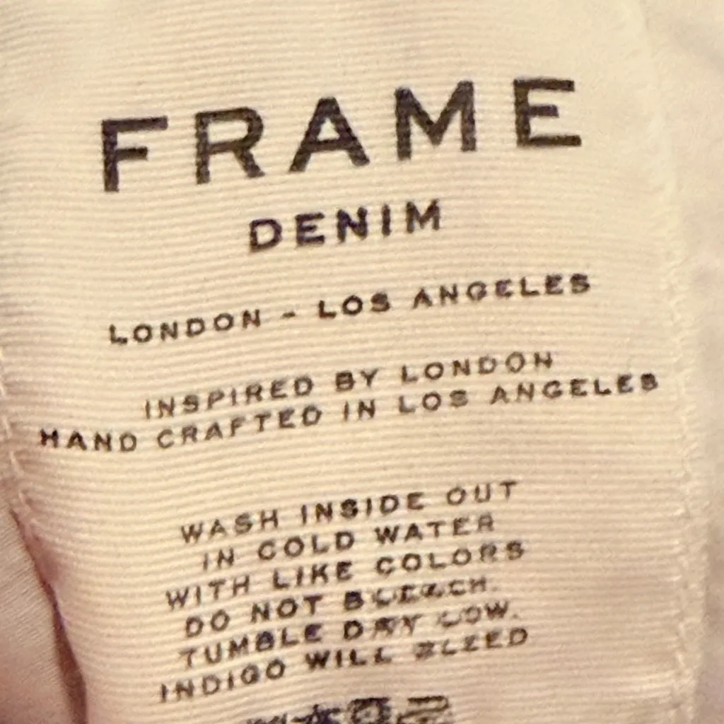 Frame Denim Le Panel Denim Midi Skirt in Skylark Size‎ 30 - Image 7