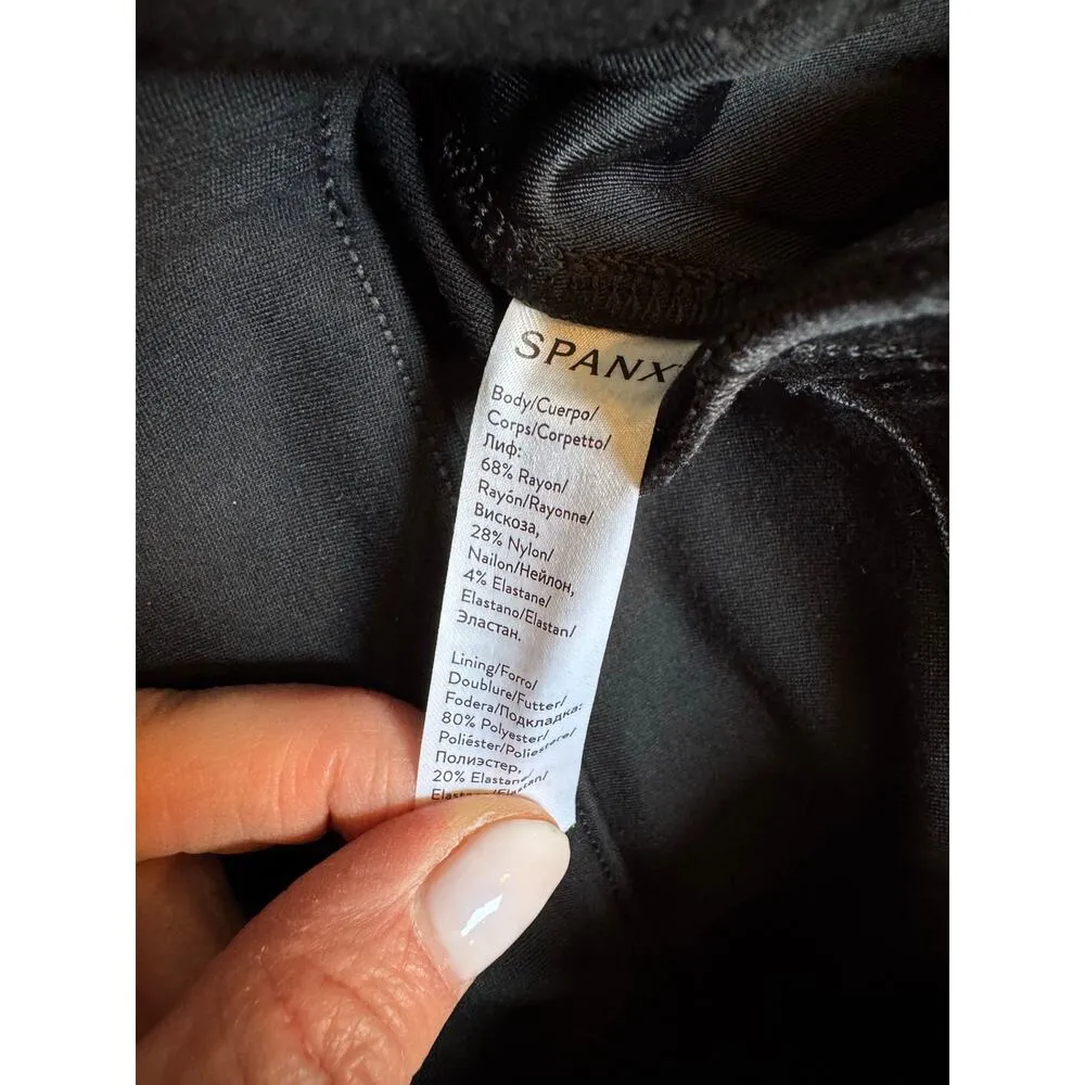 Spanx Perfect Pant Ankle Backseam Legging Black Petite M (new) - Image 2