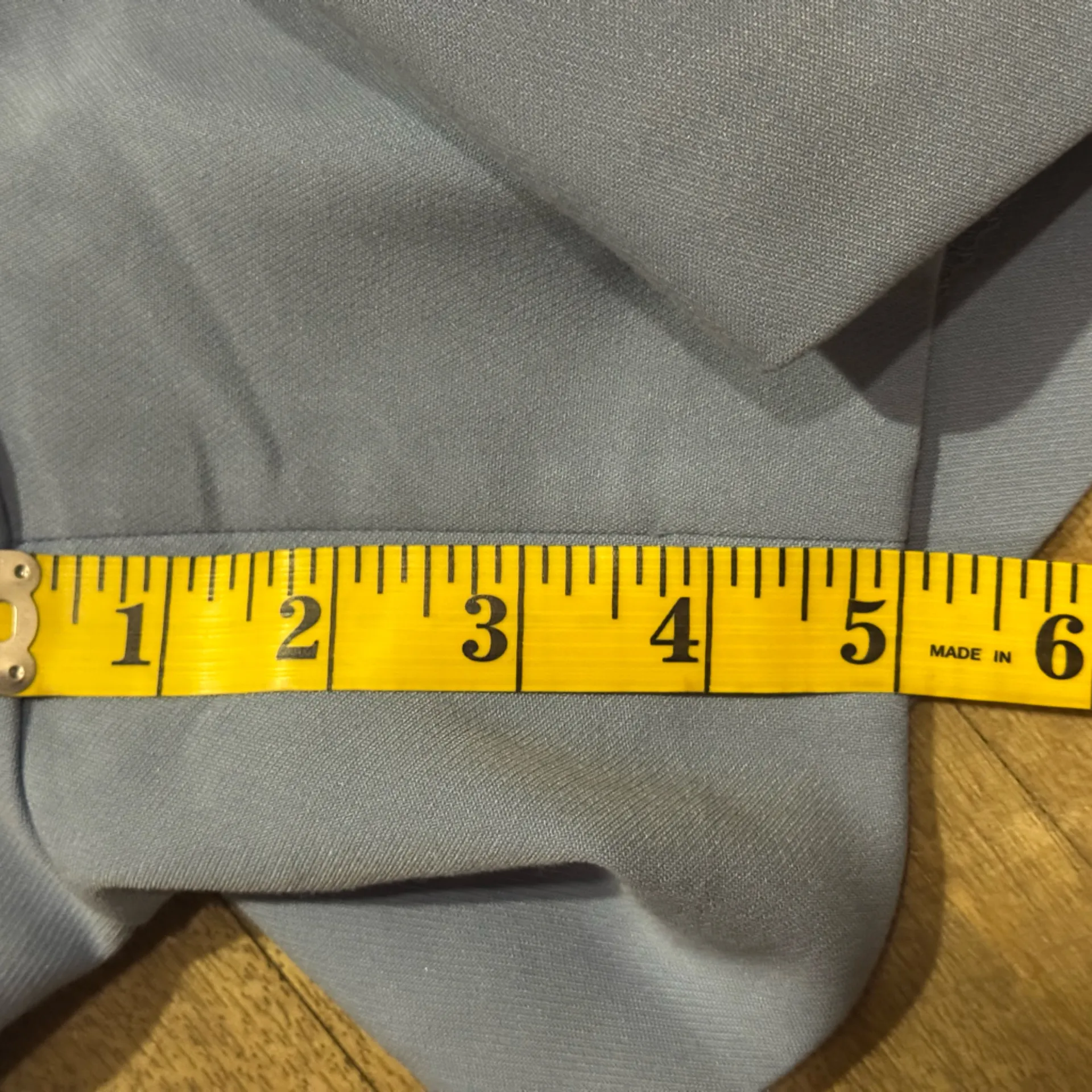 NWT Abercrombie & Fitch Curve Love Sloane Tailored Blue Shorts Sz 34/18 - Image 5